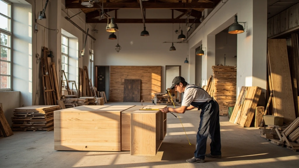 The 8,000 sqft in-house joinery workshop at MacPherson